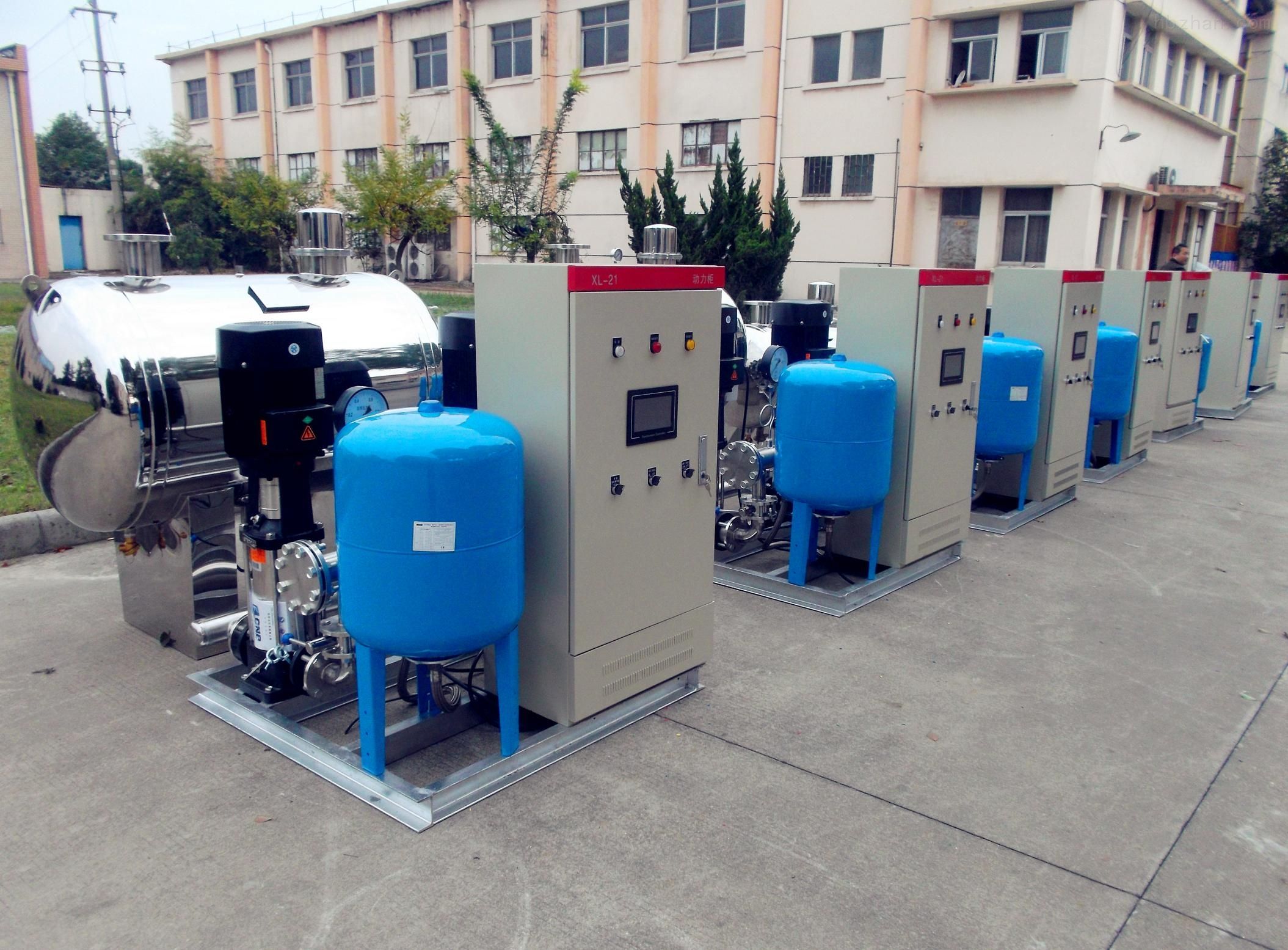 無負壓供水設備水泵機組選型及注意事項